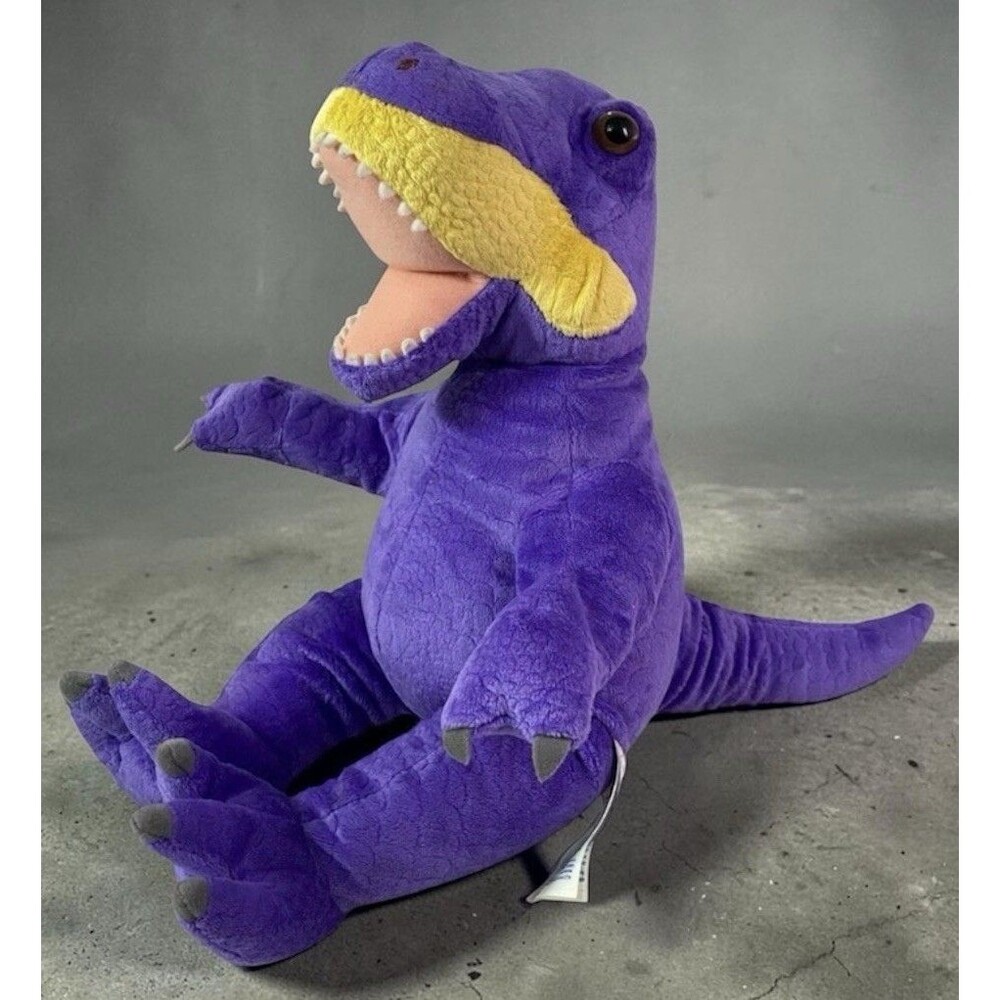 Build A Bear Purple T-Rex Dinosaur Plush 18” BAB Stuffed Animal Toy